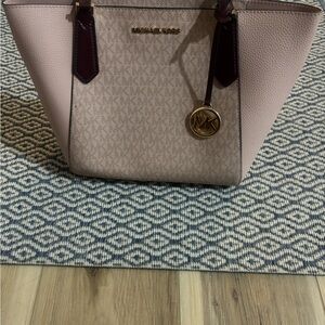 Michael Kors Blush and Tan Tote